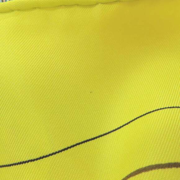 HERMES Yellow Silk Scarf - Picture 8 of 13